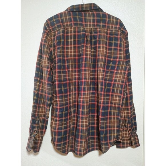 Vintage Limited Edition Only Vans Plaid Button Up Jacket Mens Large - Picture 7 of 7